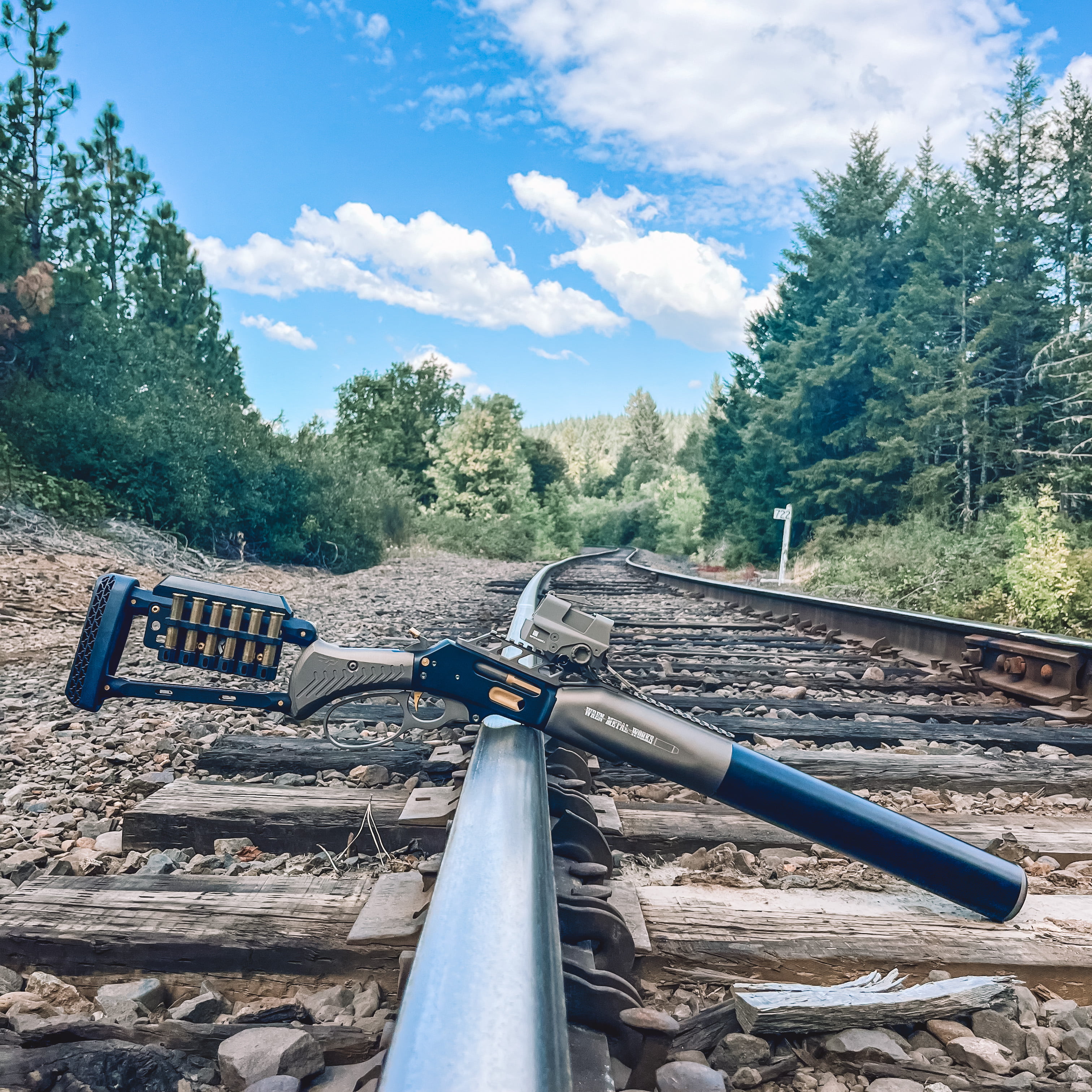 Integrally Suppressed Lever Action - Wren Metal Works